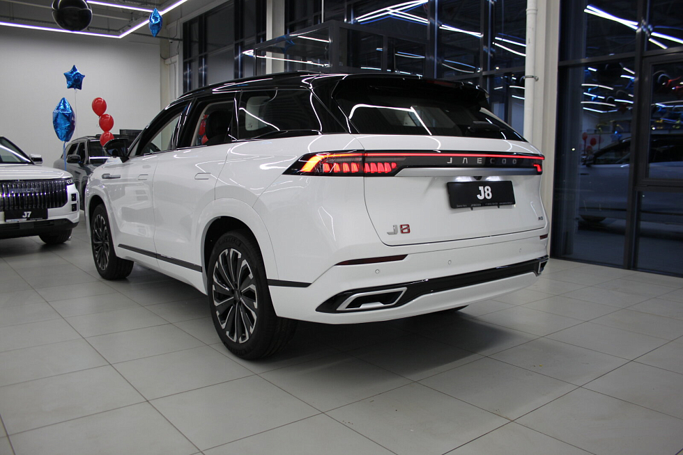 Jaecoo J8 Престиж, белый