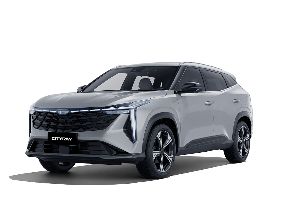 Geely Cityray Флагман, серебряный