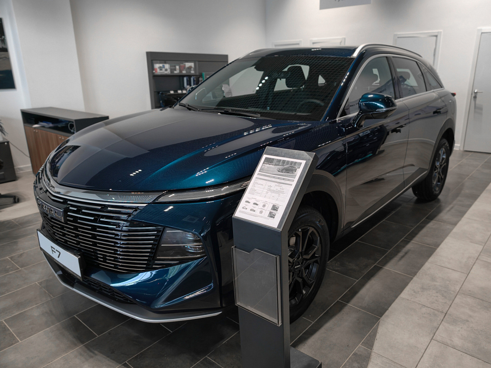 Haval F7 Оптимум (2026), голубой