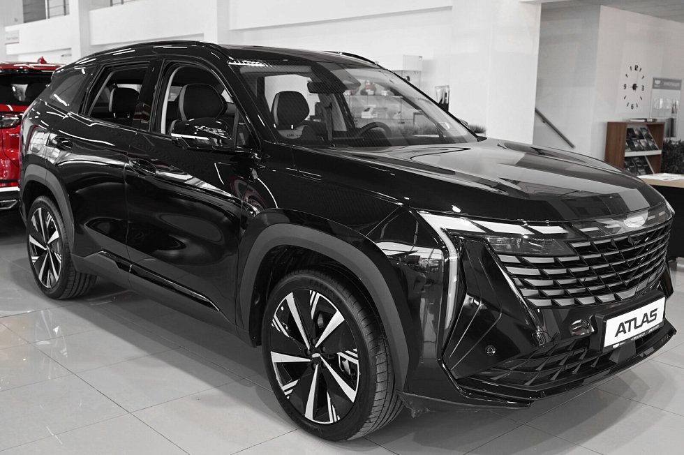 Geely Atlas Флагман, черный