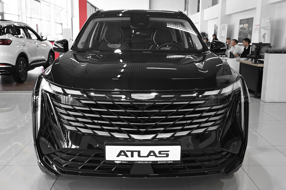 Geely Atlas Флагман, черный