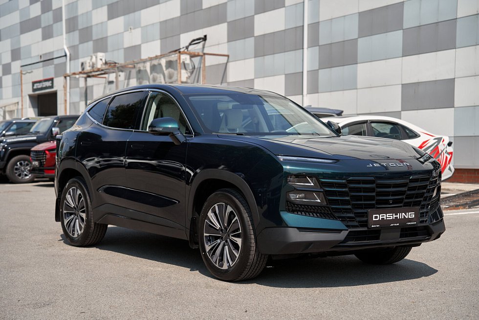 Jetour Dashing Люкс 2024, зеленый