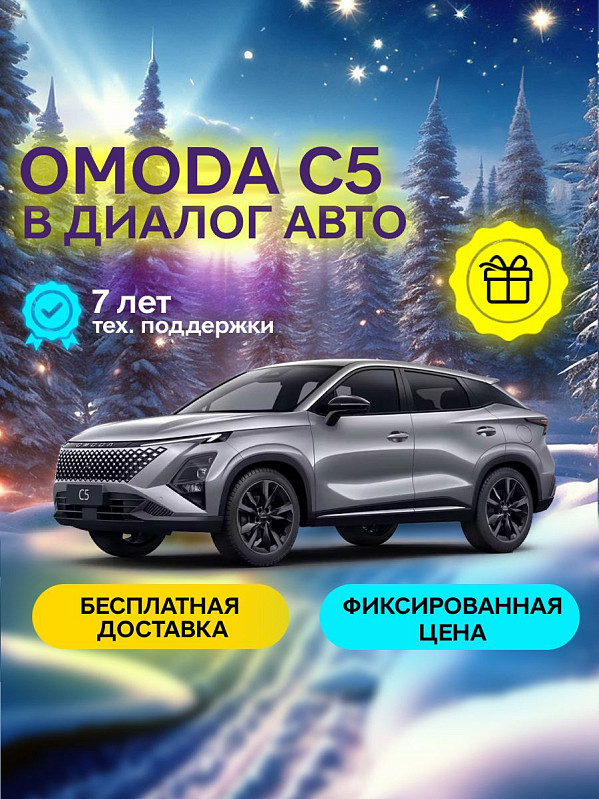 Omoda C5 Supreme, серебряный