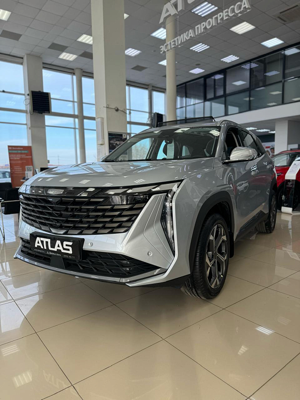Geely Atlas Спорт, серебряный