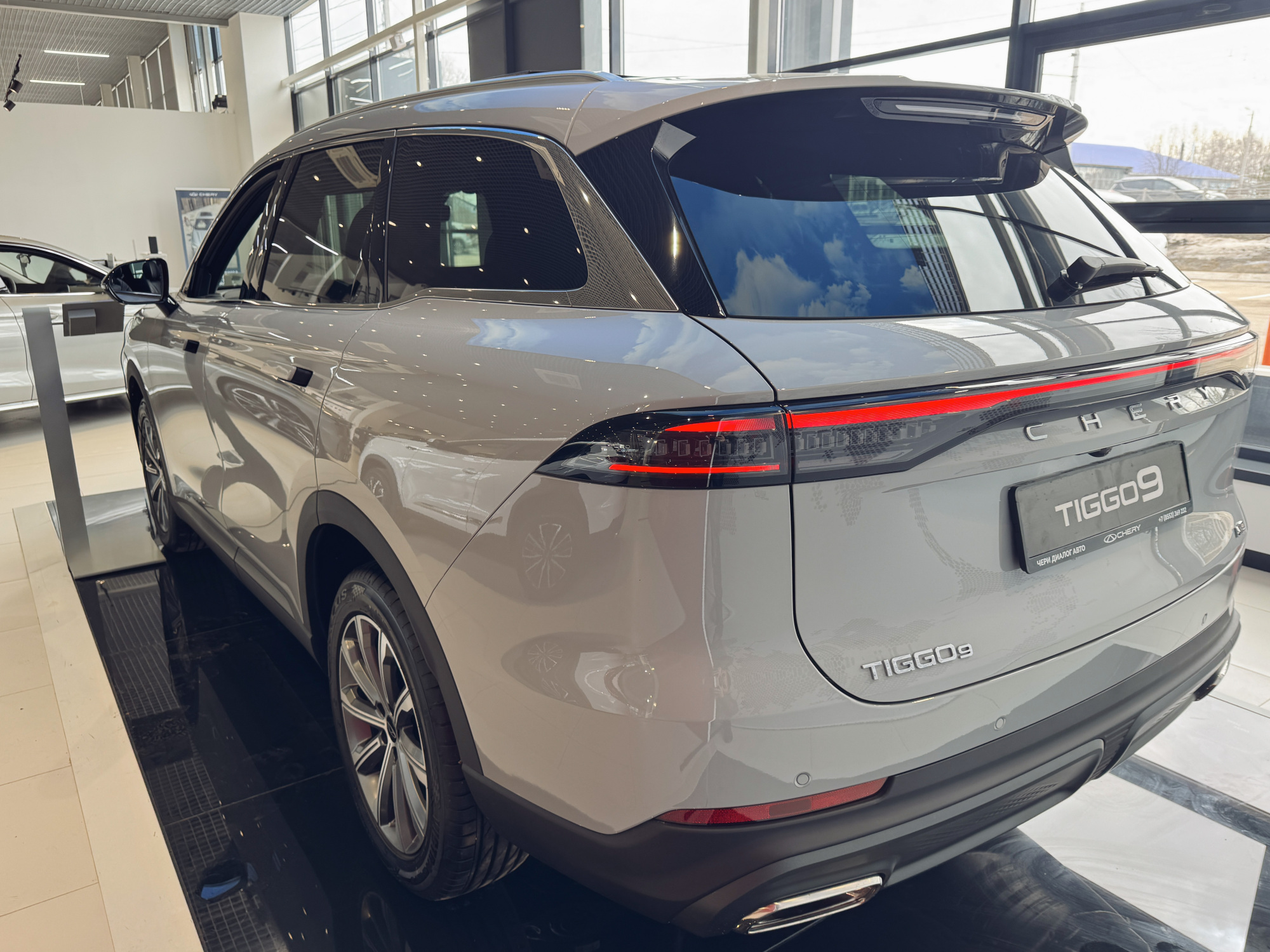 Chery Tiggo 9 Прайм / Prime, серебряный