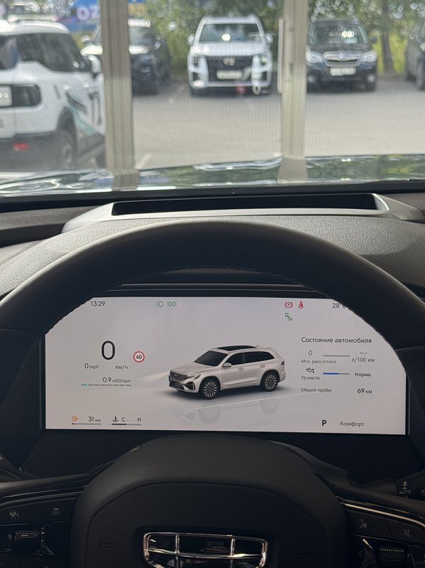 Geely Monjaro Flagship, черный