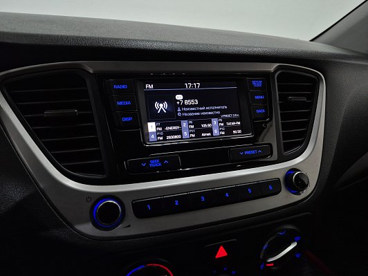 Hyundai Solaris Super Series II + 5” Audio, 2018 года, пробег 153379 км