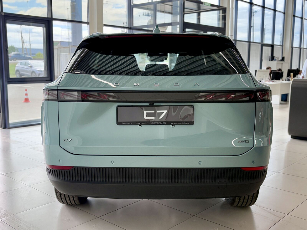 Omoda C7 Lifestyle, зеленый