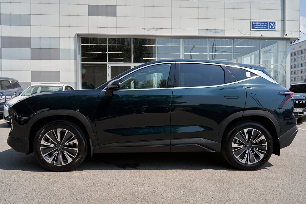 Jetour Dashing Люкс 2024, зеленый