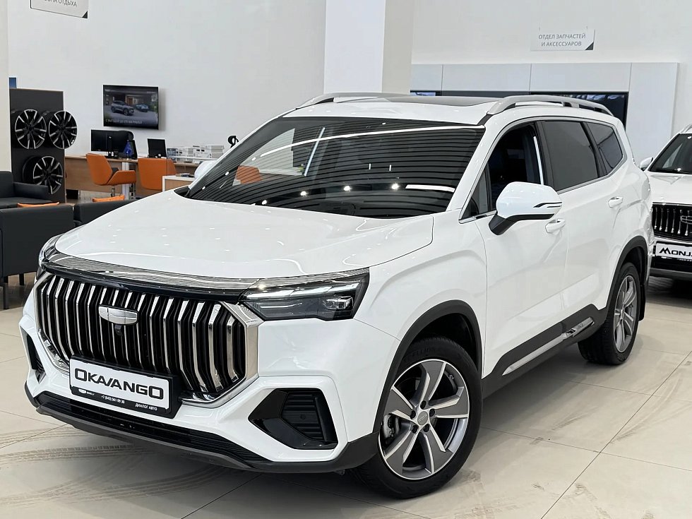 Geely Okavango Флагман, белый