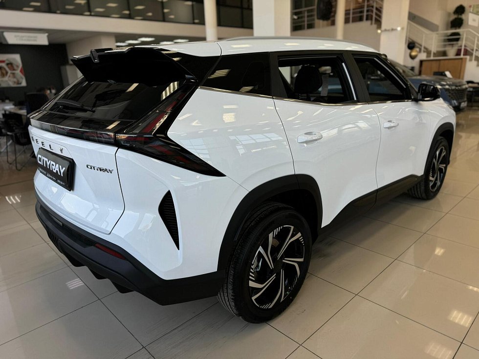 Geely Cityray Флагман, белый