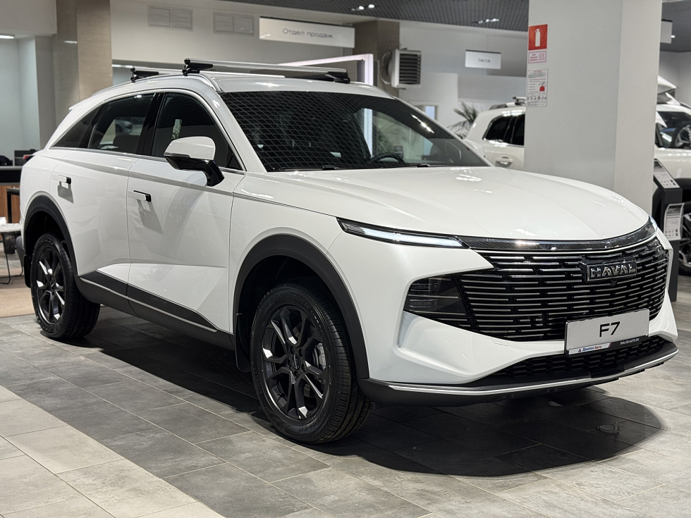 Haval F7 Премиум, голубой