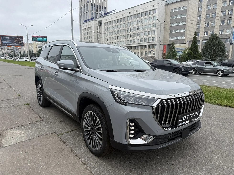 Jetour X90+ Премиум 7 мест, серый