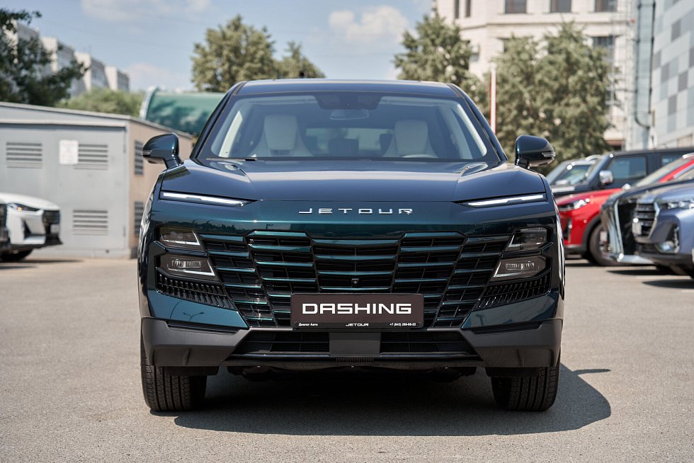 Jetour Dashing Люкс 2024, зеленый