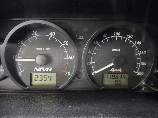 Chevrolet Niva LC, 2017 года, пробег 119816 км