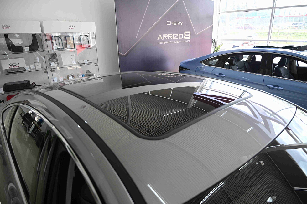 Chery Arrizo 8 Ultra Black, серебряный