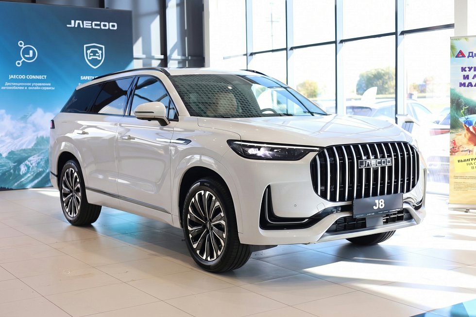 Jaecoo J8 Престиж +, белый