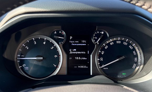 Toyota Land Cruiser Prado Люкс Safety (7 мест), 2021 года, пробег 143591 км