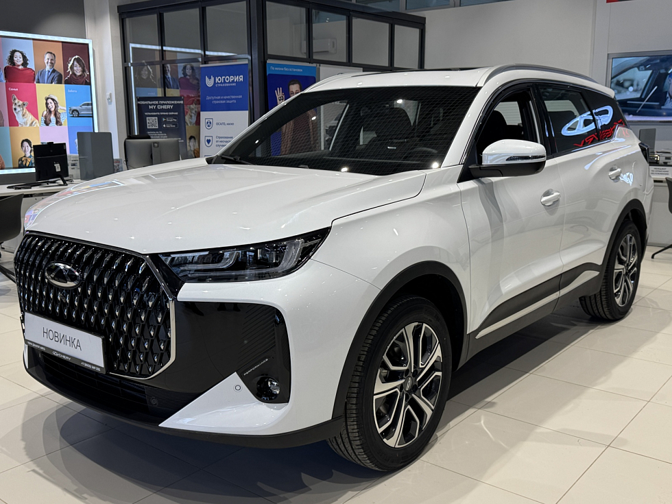Chery Tiggo 7L Актив / Active, белый