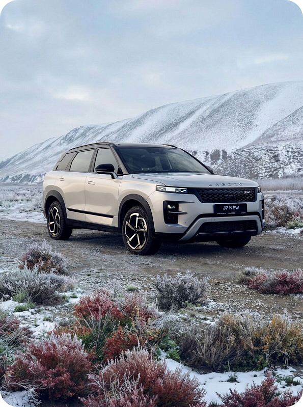 Jaecoo J7 Престиж, серый