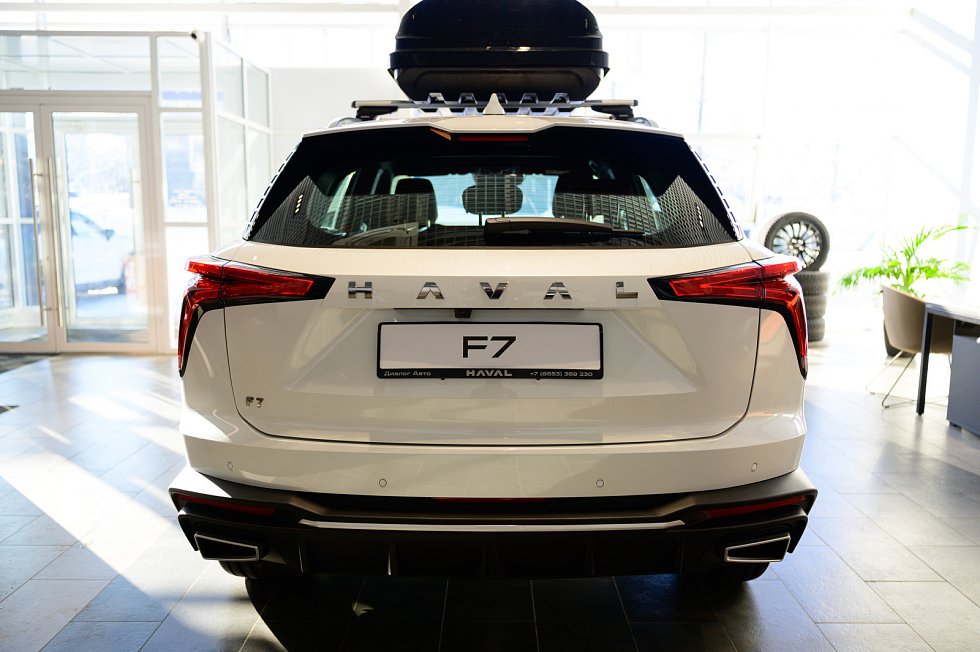Haval F7 Премиум, белый