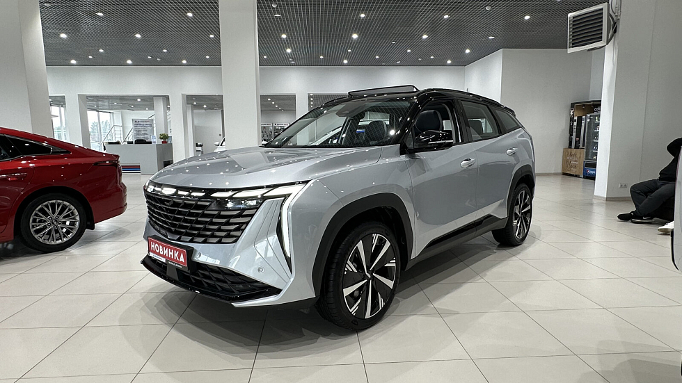 Geely Atlas Flagship Sport, серебряный