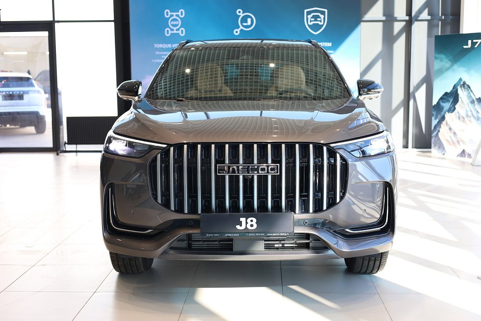 Jaecoo J8 Престиж, серебряный