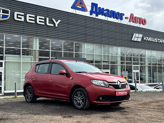 Renault Sandero Confort, 2014 года, пробег 219536 км