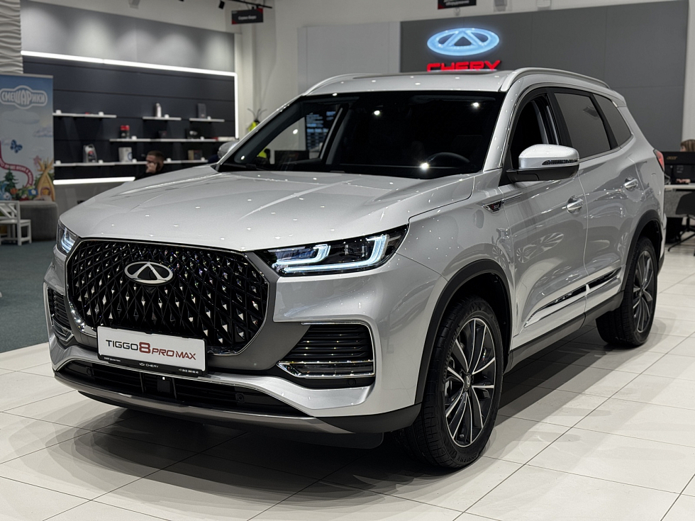 Chery Tiggo 8 Pro Max Ультима/Ultimate 4WD, серебряный