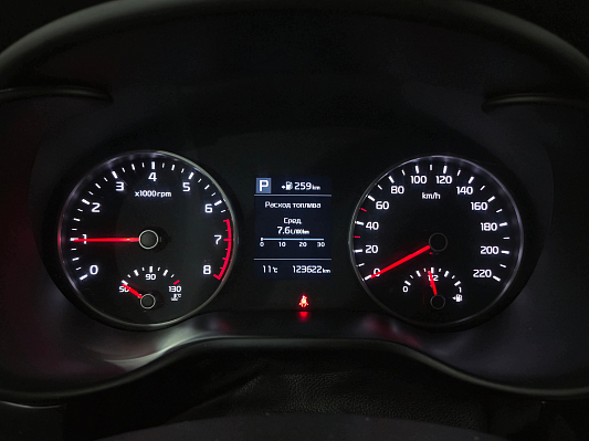 Kia Rio Prestige, 2018 года, пробег 123621 км