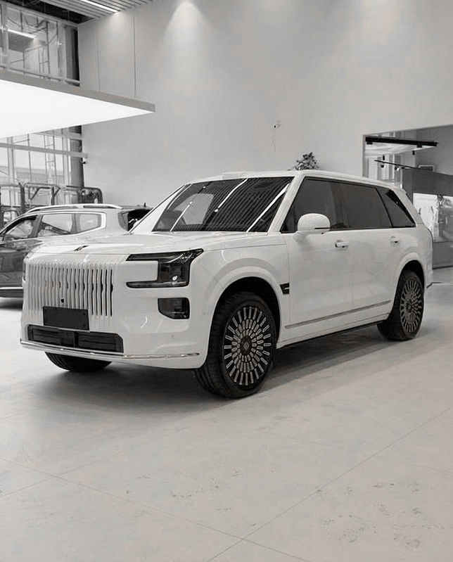 Zeekr 9X Hyper, белый