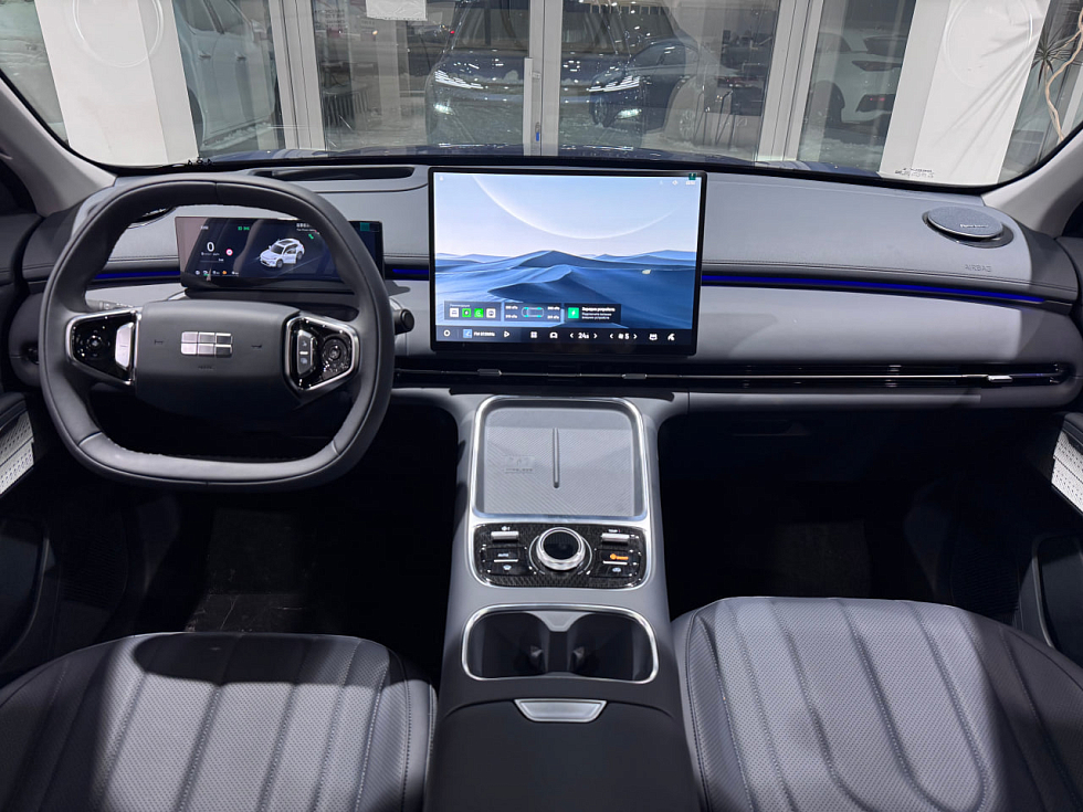 Geely EX5 EM-i Макс, синий