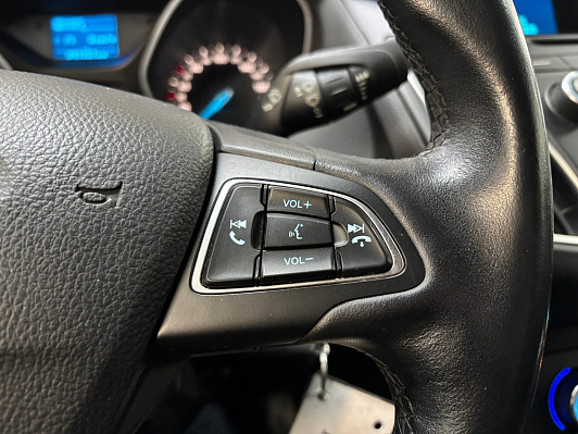 Ford Focus White and Black, 2017 года, пробег 93185 км