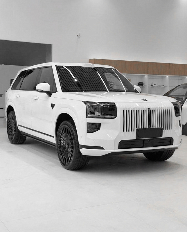 Zeekr 9X Hyper, белый