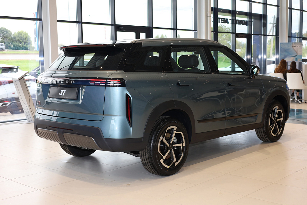 Jaecoo J7 Limited Edition, зеленый