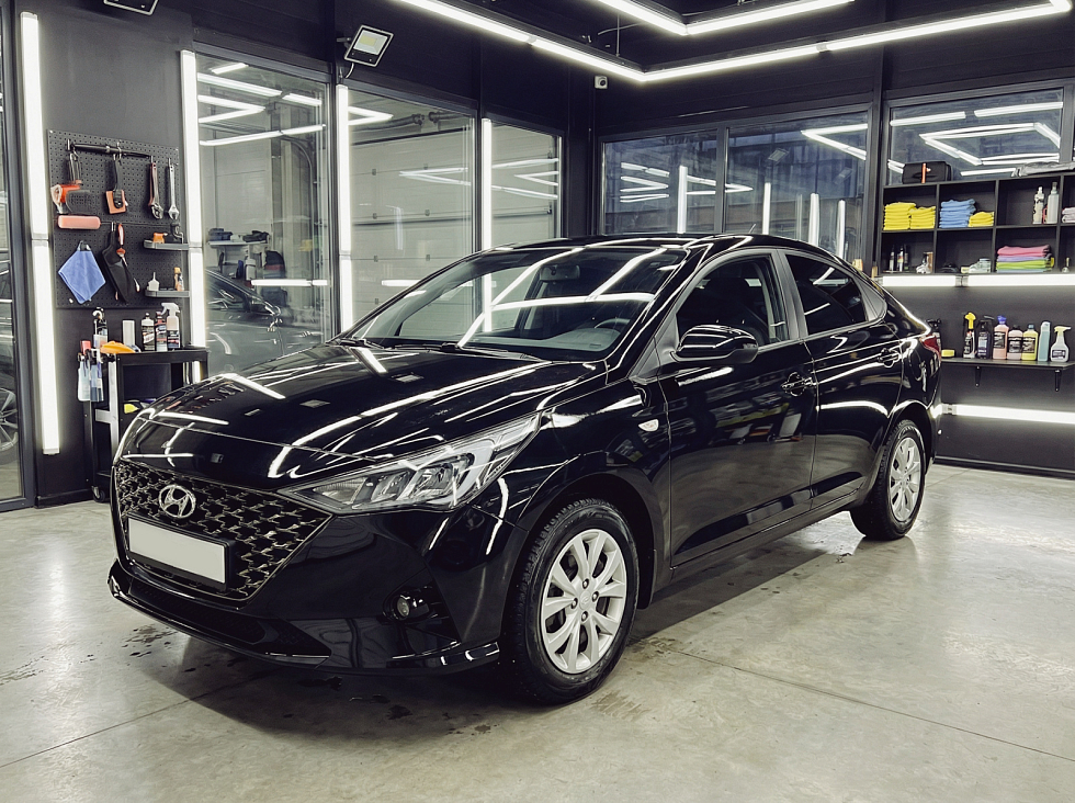 Hyundai Solaris Comfort, черный