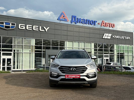 Hyundai Santa Fe Start, 2017 года, пробег 127440 км