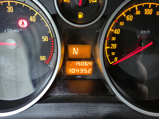 Opel Astra, 2009 года, пробег 104314 км