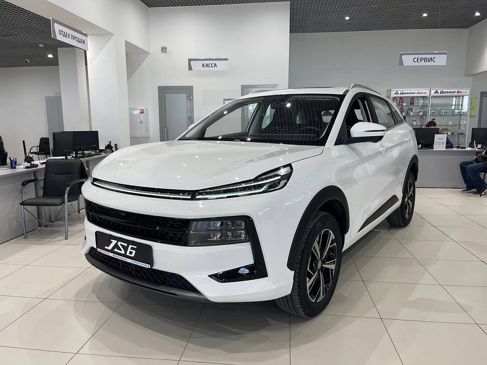 JAC JS6 Luxury, белый