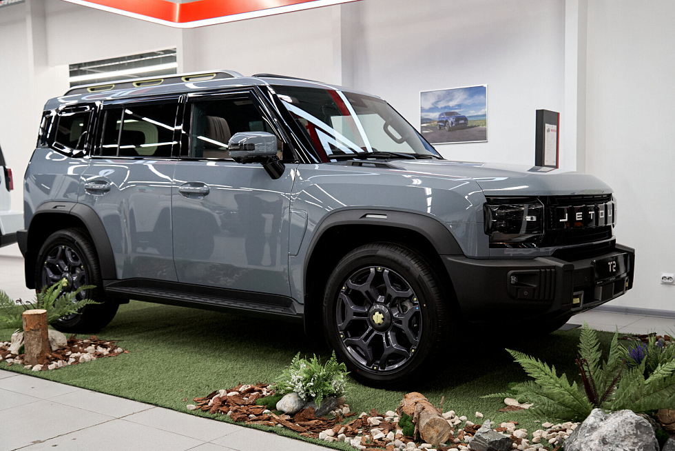 JETOUR T2 Expedition, серый